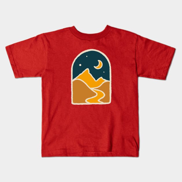 River Kids T-Shirt by kikamack